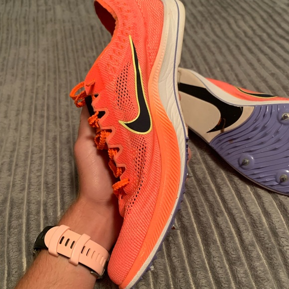 Size 9 - lightly worn Nike ZoomX Dragonfly Bright Mango 2020 - Picture 7 of 13